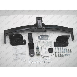 T113-E Лидер-плюс ТСУ для Toyota Land Cruiser Prado J120 2002-2009, Toyota Land Cruiser Prado J150 2009-2023, Lexus GX 470 2002-2009, Lexus GX 460 2009-2023 без снятия и выреза бампера. Тип шара: E. Нагру