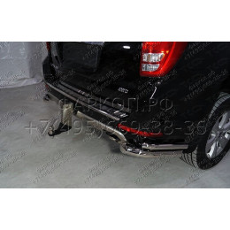 TCU00143 ТСС Распродажа! Фаркоп оцинкованный на Haval H9 2017- с накладкой с надписью Haval без подрезки бампера. Тип шара: E (шаровый узел под американск