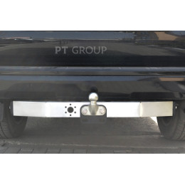 TPR-02-991024.00 PT GROUP Фаркоп с нержавеющей накладкой на Toyota Land Cruiser Prado J120 2003-2009, J150 2009-2023, Lexus GX 470 2003-2009, GX 460 2009-2023 без подрезки бампера. Тип шара: F. Наг
