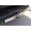 TPR-02-991024.00 PT GROUP Фаркоп с нержавеющей накладкой на Toyota Land Cruiser Prado J120 2003-2009, J150 2009-2023, Lexus GX 470 2003-2009, GX 460 2009-2023 без подрезки бампера. Тип шара: F. Нагрузки: 3500/130 кг, масса фаркопа 19 кг (без электрики в к