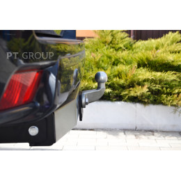 TPR-02-991024.00 PT GROUP Фаркоп с нержавеющей накладкой на Toyota Land Cruiser Prado J120 2003-2009, J150 2009-2023, Lexus GX 470 2003-2009, GX 460 2009-2023 без подрезки бампера. Тип шара: F. Наг