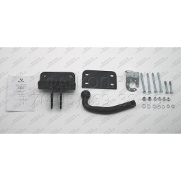 TY 27 AVTOS Фаркоп на Toyota Hilux 2011-2015 без подрезки бампера. Тип шара: A. Нагрузки: 1500/100 кг, масса фаркопа 12 кг (без электрики в комплекте)