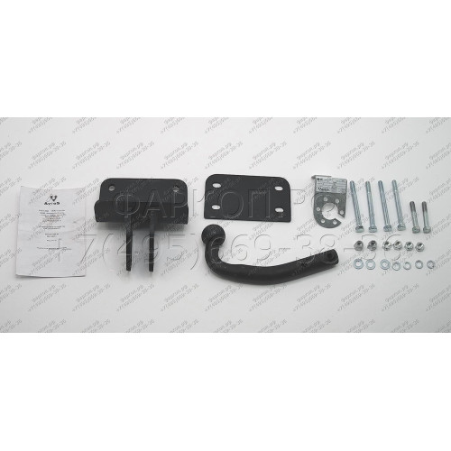 TY 27 AVTOS Фаркоп на Toyota Hilux 2011-2015 без подрезки бампера. Тип шара: A. Нагрузки: 1500/100 кг, масса фаркопа 12 кг (без электрики в комплекте)