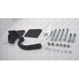 TY 27 AVTOS Фаркоп на Toyota Hilux 2011-2015 без подрезки бампера. Тип шара: A. Нагрузки: 1500/100 кг, масса фаркопа 12 кг (без электрики в комплекте)