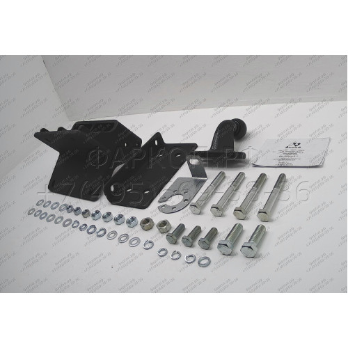 TY 44 AVTOS Фаркоп на Toyota Hilux 2005-2010 без подрезки бампера. Тип шара: F. Нагрузки: 2800/120 кг, масса фаркопа 14,5 кг (без электрики в комплекте)