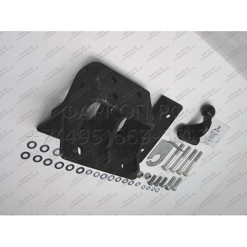 TY 44 AVTOS Фаркоп на Toyota Hilux 2005-2010 без подрезки бампера. Тип шара: F. Нагрузки: 2800/120 кг, масса фаркопа 14,5 кг (без электрики в комплекте)