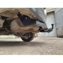 H.T52.A HALTY Фаркоп на Toyota Granvia 1995-2004, Toyota Grand Hiace 1999-2002, Toyota Hiace H12, H22, H18, H28 1995-2005 без подрезки бампера. Тип шара: A. Нагрузки: 750/75 кг, масса фаркопа 14,8 к