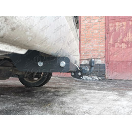 H.T63.A HALTY Фаркоп на Toyota Lite Ace S400 2008-, Toyota Town Ace S400 2008-, Daihatsu Gran Max 2007-, Mazda Bongo 2020- без подрезки бампера. Тип шара: A. Нагрузки: 750/75 кг, масса фаркопа 17,8 к