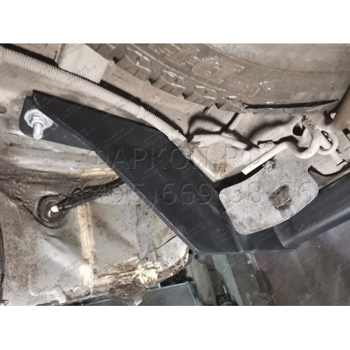 H.T63.A HALTY Фаркоп на Toyota Lite Ace S400 2008-, Toyota Town Ace S400 2008-, Daihatsu Gran Max 2007-, Mazda Bongo 2020- без подрезки бампера. Тип шара: A. Нагрузки: 750/75 кг, масса фаркопа 17,8 кг