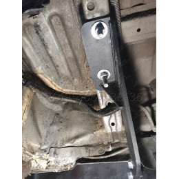 H.T63.A HALTY Фаркоп на Toyota Lite Ace S400 2008-, Toyota Town Ace S400 2008-, Daihatsu Gran Max 2007-, Mazda Bongo 2020- без подрезки бампера. Тип шара: A. Нагрузки: 750/75 кг, масса фаркопа 17,8 к