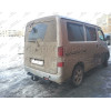 H.T63.A HALTY Фаркоп на Toyota Lite Ace S400 2008-, Toyota Town Ace S400 2008-, Daihatsu Gran Max 2007-, Mazda Bongo 2020- без подрезки бампера. Тип шара: A. Нагрузки: 750/75 кг, масса фаркопа 17,8 кг
