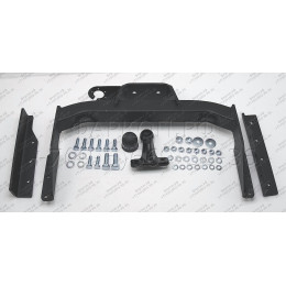V-122 STEINHOF Фаркоп на Volkswagen Transporter, Caravelle, Multivan T4 2WD/4WD 1996-2003 без подрезки бампера. Тип шара: F. Нагрузки: 2500/100 кг, масса фаркопа 18 кг (без электрики в 