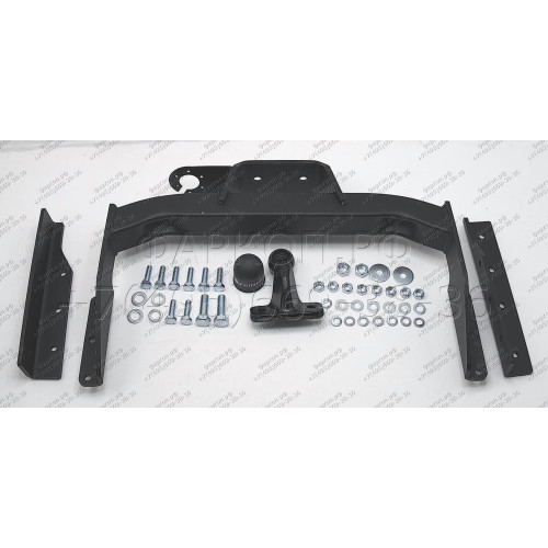 V-122 STEINHOF Фаркоп на Volkswagen Transporter, Caravelle, Multivan T4 2WD/4WD 1996-2003 без подрезки бампера. Тип шара: F. Нагрузки: 2500/100 кг, масса фаркопа 18 кг (без электрики в комплекте)