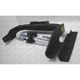 V-122 STEINHOF Фаркоп на Volkswagen Transporter, Caravelle, Multivan T4 2WD/4WD 1996-2003 без подрезки бампера. Тип шара: F. Нагрузки: 2500/100 кг, масса фаркопа 18 кг (без электрики в 