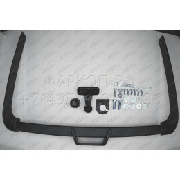 V-124 STEINHOF Фаркоп на Volkswagen Transporter T5 шасси 2003-2015, Volkswagen Transporter T6 шасси 2015-2024 без снятия и подрезки бампера. Тип шара: F. Нагрузки: 2800/120 кг, масса фар