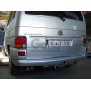 V027C GALIA Полностью оцинкованный фаркоп на Volkswagen T4: Transporter/Caravelle/Multivan 1990-2003, включая 4WD. Тип шара: C (горизонтальный съемный). Установка без снятия и выреза бампера. Нагрузки: 2000/100 кг, масса фаркопа 19,17 кг