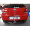 V042C GALIA Полностью оцинкованный фаркоп на Volkswagen Polo IV 2001-2009. Особенности: колесная база 2465 мм. Тип шара: C (горизонтальный съемный). Подрезка бампера. Нагрузки: 1200/60 кг, масса фаркопа 14,85 кг