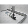 V050A GALIA Полностью оцинкованный фаркоп на Volkswagen Passat B5 седан/универсал 4WD 1996-2005. Тип шара: A. Невидимый вырез бампера. Нагрузки: 2100/85 кг, масса фаркопа 17,42 кг