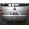 V064C GALIA Полностью оцинкованный фаркоп на Volkswagen Transporter / Caravelle / Multivan T5 2003-2015, T6 2015-2024, включая 4WD, включая модели с парктрониками. Тип шара: C (горизонтальный съемный). Без выреза бампера. Нагрузки: 2800/120 кг, масса фарк