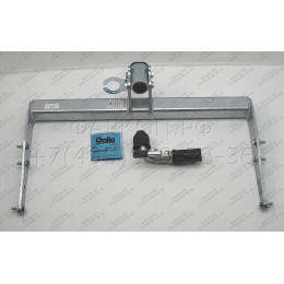 V064C GALIA Полностью оцинкованный фаркоп на Volkswagen Transporter / Caravelle / Multivan T5 2003-2015, T6 2015-2024, включая 4WD, включая модели с парктрониками. Тип шара: C (гори