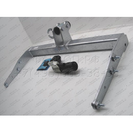 V064C GALIA Полностью оцинкованный фаркоп на Volkswagen Transporter / Caravelle / Multivan T5 2003-2015, T6 2015-2024, включая 4WD, включая модели с парктрониками. Тип шара: C (гори