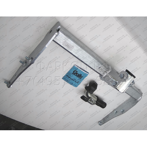 V064C GALIA Полностью оцинкованный фаркоп на Volkswagen Transporter / Caravelle / Multivan T5 2003-2015, T6 2015-2024, включая 4WD, включая модели с парктрониками. Тип шара: C (горизонтальный съемный). Без выреза бампера. Нагрузки: 2800/120 кг, масса фарк