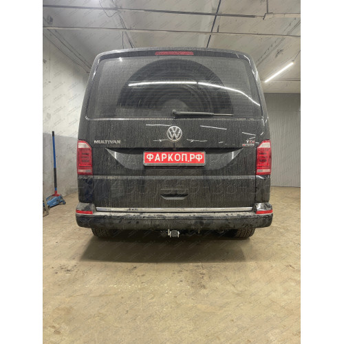 V064C GALIA Полностью оцинкованный фаркоп на Volkswagen Transporter / Caravelle / Multivan T5 2003-2015, T6 2015-2024, включая 4WD, включая модели с парктрониками. Тип шара: C (горизонтальный съемный). Без выреза бампера. Нагрузки: 2800/120 кг, масса фарк