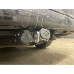 V064C GALIA Полностью оцинкованный фаркоп на Volkswagen Transporter / Caravelle / Multivan T5 2003-2015, T6 2015-2024, включая 4WD, включая модели с парктрониками. Тип шара: C (гори