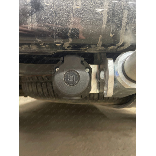 V064C GALIA Полностью оцинкованный фаркоп на Volkswagen Transporter / Caravelle / Multivan T5 2003-2015, T6 2015-2024, включая 4WD, включая модели с парктрониками. Тип шара: C (горизонтальный съемный). Без выреза бампера. Нагрузки: 2800/120 кг, масса фарк