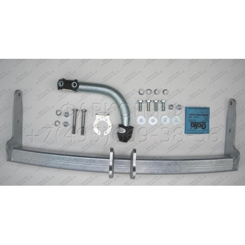 V0706A GALIA Полностью оцинкованный фаркоп на Volvo S60 2010-2019, Volvo S60 Cross Country 2015-2019, Volvo V60 2010-2019, Volvo V60 Cross Country 2015-2019. Тип шара: A. Невидимый вырез бампера. Нагрузки: 2100/90 кг, масса фаркопа 15,22 кг