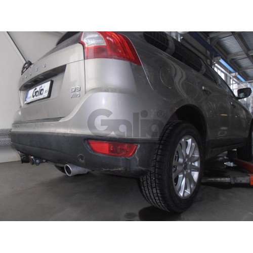 V070A GALIA Полностью оцинкованный фаркоп на Volvo XC60 2008-2017. Тип шара: A. Невидимый вырез бампера. Нагрузки: 2100/90 кг, масса фаркопа 15,22 кг