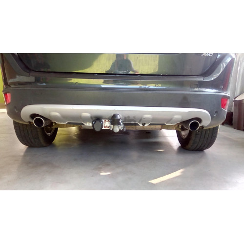 V070A GALIA Полностью оцинкованный фаркоп на Volvo XC60 2008-2017. Тип шара: A. Невидимый вырез бампера. Нагрузки: 2100/90 кг, масса фаркопа 15,22 кг