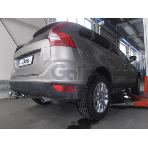V070A GALIA Полностью оцинкованный фаркоп на Volvo XC60 2008-2017. Тип шара: A. Невидимый вырез бампера. Нагрузки: 2100/90 кг, масса фаркопа 15,22 кг