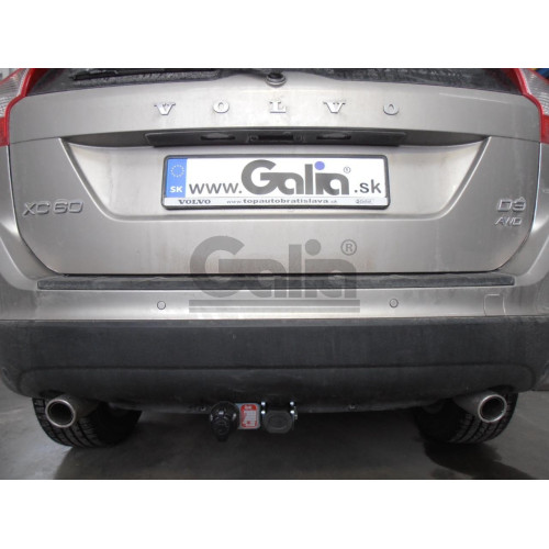 V070A GALIA Полностью оцинкованный фаркоп на Volvo XC60 2008-2017. Тип шара: A. Невидимый вырез бампера. Нагрузки: 2100/90 кг, масса фаркопа 15,22 кг