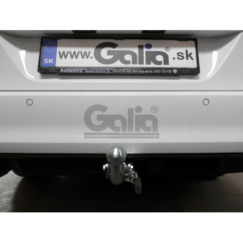 V073A GALIA Полностью оцинкованный фаркоп на Volkswagen Golf VII универсал 2WD/4WD 2013-2019. Тип шара: A. Без выреза бампера. Нагрузки: 2000/100 кг, масса фаркопа 12,12 кг