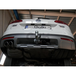 V073A GALIA Полностью оцинкованный фаркоп на Volkswagen Golf VII универсал 2WD/4WD 2013-2019. Тип шара: A. Без выреза бампера. Нагрузки: 2000/100 кг, масса фаркопа 12,12 к