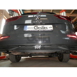 V073A GALIA Полностью оцинкованный фаркоп на Volkswagen Golf VII универсал 2WD/4WD 2013-2019. Тип шара: A. Без выреза бампера. Нагрузки: 2000/100 кг, масса фаркопа 12,12 к