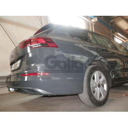 V073A GALIA Полностью оцинкованный фаркоп на Volkswagen Golf VII универсал 2WD/4WD 2013-2019. Тип шара: A. Без выреза бампера. Нагрузки: 2000/100 кг, масса фаркопа 12,12 к