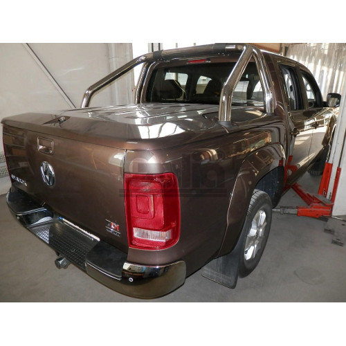V076C GALIA Полностью оцинкованный фаркоп на Volkswagen Amarok 2010-2022. Тип шара: C (горизонтальный съемный). Установка без снятия и выреза бампера. Нагрузки: 3500/130 кг, масса фаркопа 6,37 кг
