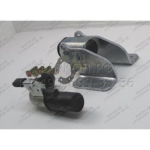 V076C GALIA Полностью оцинкованный фаркоп на Volkswagen Amarok 2010-2022. Тип шара: C (горизонтальный съемный). Установка без снятия и выреза бампера. Нагрузки: 3500/130 кг, масса фаркопа 6,37 кг