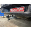 V076C GALIA Полностью оцинкованный фаркоп на Volkswagen Amarok 2010-2022. Тип шара: C (горизонтальный съемный). Установка без снятия и выреза бампера. Нагрузки: 3500/130 кг, масса фаркопа 6,37 кг