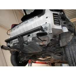 V080C GALIA Полностью оцинкованный фаркоп на Volvo V40 2012-2019. Тип шара: C (горизонтальный съемный). Без выреза бампера. Нагрузки: 1700/75 кг, масса фаркопа 