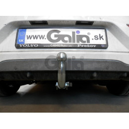 V080C GALIA Полностью оцинкованный фаркоп на Volvo V40 2012-2019. Тип шара: C (горизонтальный съемный). Без выреза бампера. Нагрузки: 1700/75 кг, масса фаркопа 