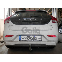 V080C GALIA Полностью оцинкованный фаркоп на Volvo V40 2012-2019. Тип шара: C (горизонтальный съемный). Без выреза бампера. Нагрузки: 1700/75 кг, масса фаркопа 