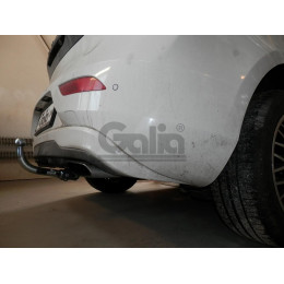 V080C GALIA Полностью оцинкованный фаркоп на Volvo V40 2012-2019. Тип шара: C (горизонтальный съемный). Без выреза бампера. Нагрузки: 1700/75 кг, масса фаркопа 