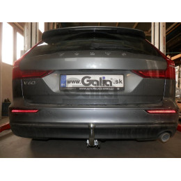 V089A GALIA Полностью оцинкованный фаркоп на Volvo S60 2019-, Volvo V60 2019-, Volvo S90 2016-, Volvo V90 2016-. Тип шара: A. Невидимый вырез бампера. Нагрузки: 2200/120 кг, масса ф