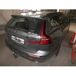 V089A GALIA Полностью оцинкованный фаркоп на Volvo S60 2019-, Volvo V60 2019-, Volvo S90 2016-, Volvo V90 2016-. Тип шара: A. Невидимый вырез бампера. Нагрузки: 2200/120 кг, масса ф