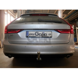 V089A GALIA Полностью оцинкованный фаркоп на Volvo S60 2019-, Volvo V60 2019-, Volvo S90 2016-, Volvo V90 2016-. Тип шара: A. Невидимый вырез бампера. Нагрузки: 2200/120 кг, масса ф