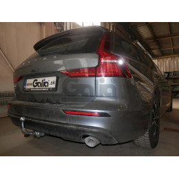 V089A GALIA Полностью оцинкованный фаркоп на Volvo S60 2019-, Volvo V60 2019-, Volvo S90 2016-, Volvo V90 2016-. Тип шара: A. Невидимый вырез бампера. Нагрузки: 2200/120 кг, масса ф