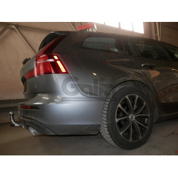 V089A GALIA Полностью оцинкованный фаркоп на Volvo S60 2019-, Volvo V60 2019-, Volvo S90 2016-, Volvo V90 2016-. Тип шара: A. Невидимый вырез бампера. Нагрузки: 2200/120 кг, масса ф